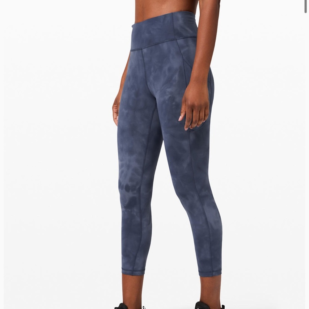 Lululemon invigorate diamond dye crop 23”